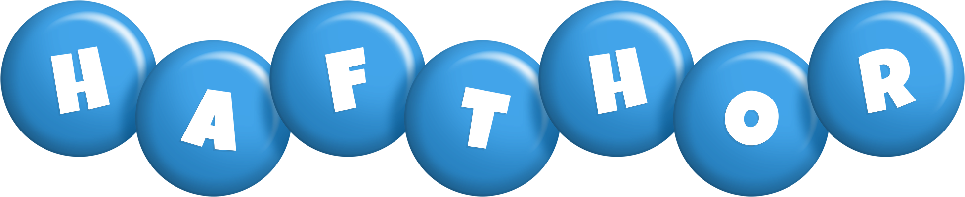 Hafthor candy-blue logo