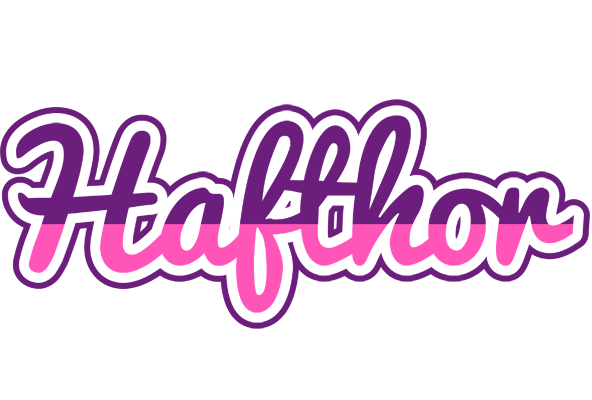 Hafthor cheerful logo