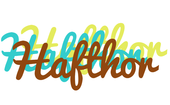 Hafthor cupcake logo