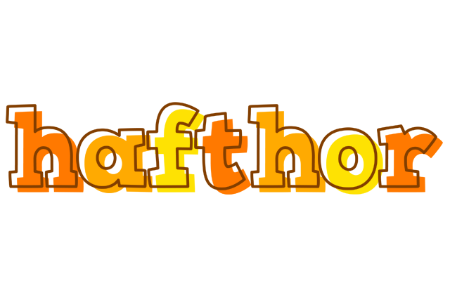 Hafthor desert logo