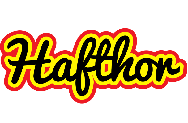 Hafthor flaming logo