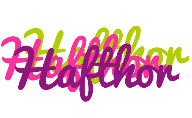 Hafthor flowers logo