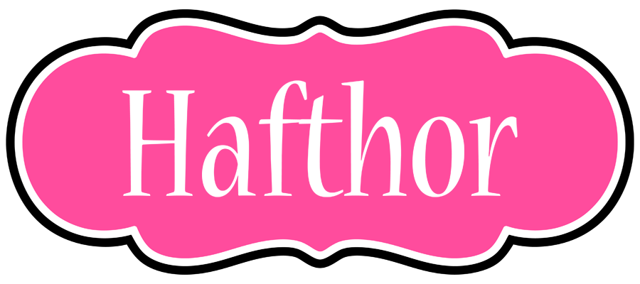 Hafthor invitation logo