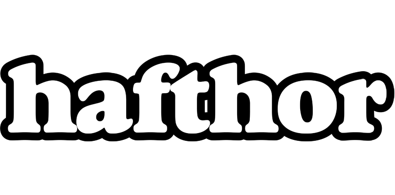 Hafthor panda logo