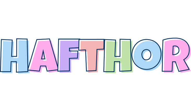 Hafthor pastel logo