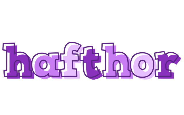 Hafthor sensual logo