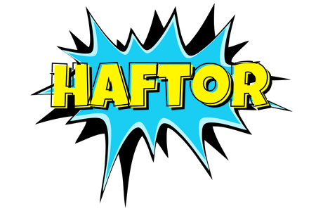 Haftor amazing logo