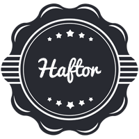 Haftor badge logo