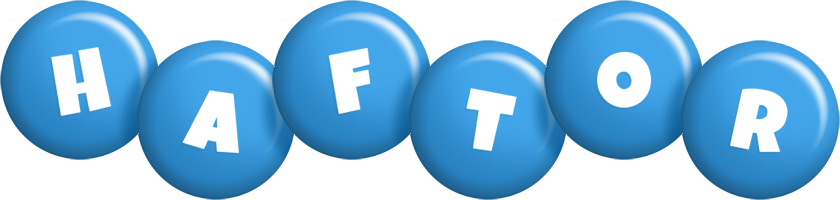 Haftor candy-blue logo