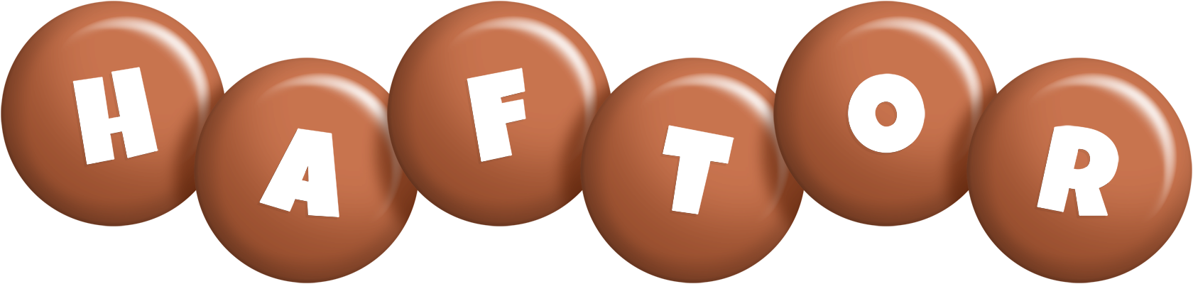 Haftor candy-brown logo