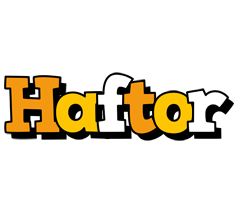 Haftor cartoon logo