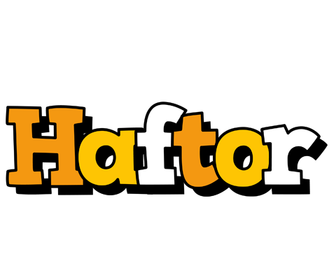 Haftor cartoon logo