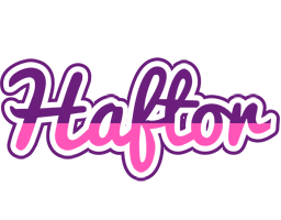 Haftor cheerful logo