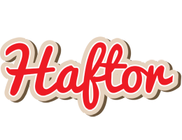 Haftor chocolate logo