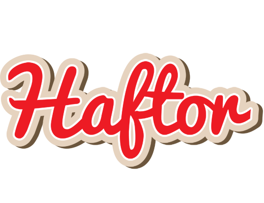 Haftor chocolate logo