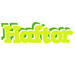 Haftor citrus logo