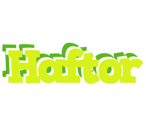 Haftor citrus logo