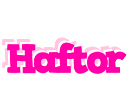 Haftor dancing logo