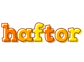 Haftor desert logo