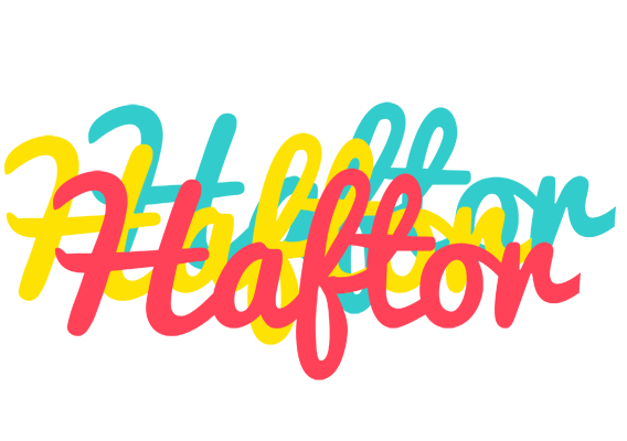 Haftor disco logo
