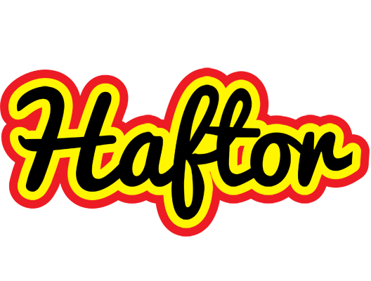 Haftor flaming logo