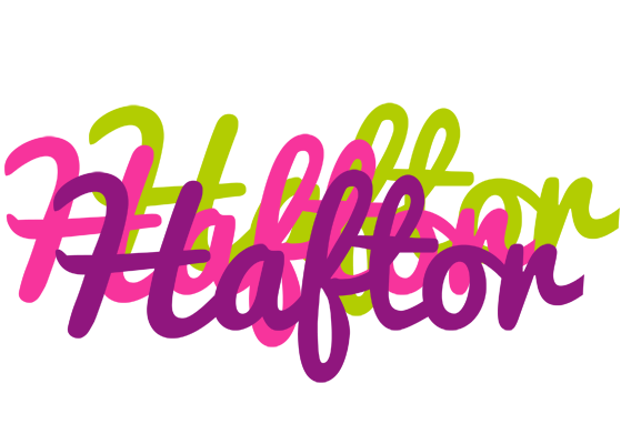 Haftor flowers logo