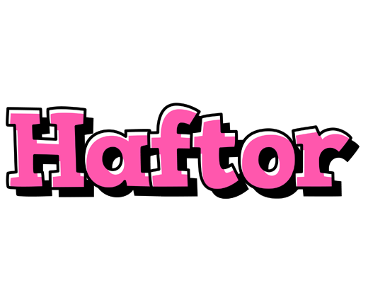 Haftor girlish logo
