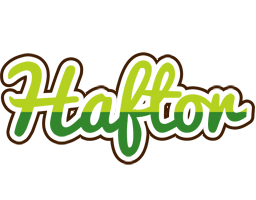 Haftor golfing logo