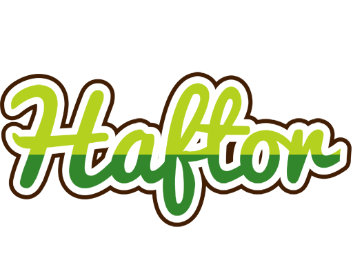 Haftor golfing logo