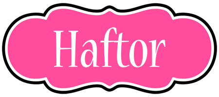 Haftor invitation logo