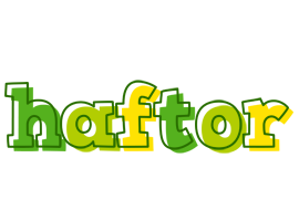 Haftor juice logo