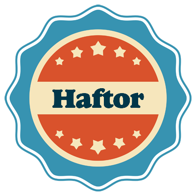 Haftor labels logo