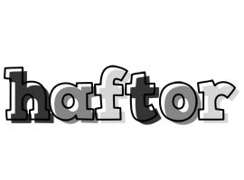 Haftor night logo