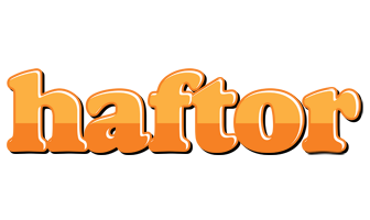 Haftor orange logo