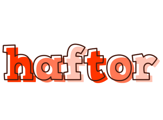 Haftor paint logo