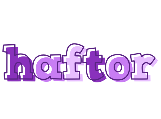 Haftor sensual logo