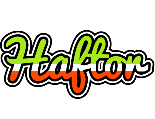 Haftor superfun logo
