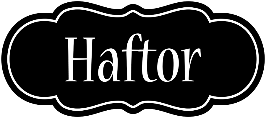 Haftor welcome logo