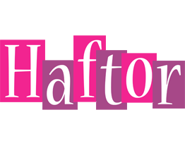 Haftor whine logo