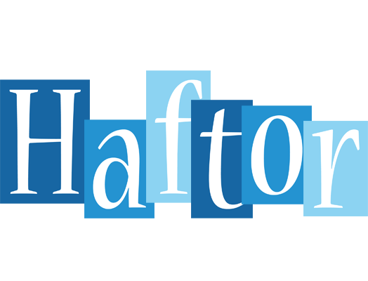 Haftor winter logo
