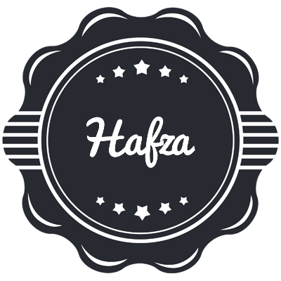 Hafza badge logo