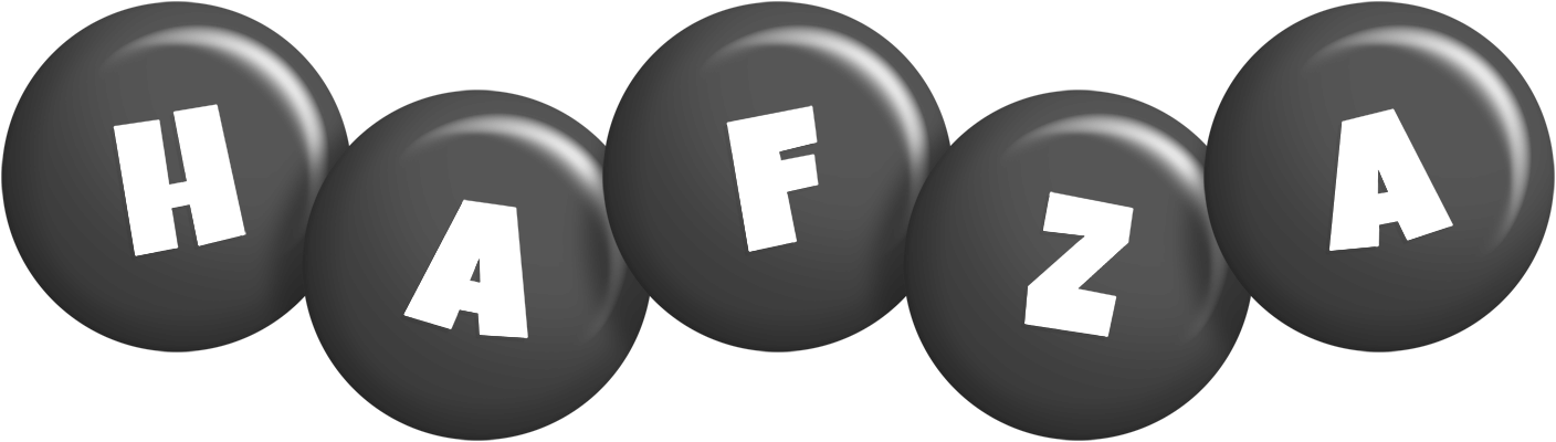 Hafza candy-black logo