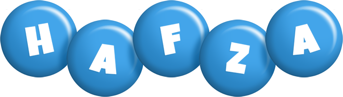 Hafza candy-blue logo