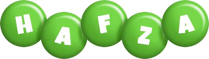 Hafza candy-green logo