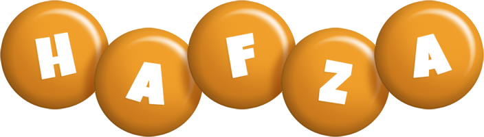 Hafza candy-orange logo