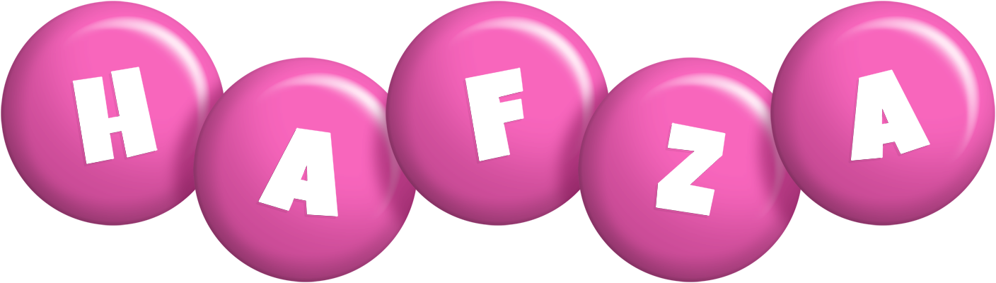 Hafza candy-pink logo