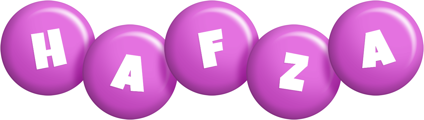 Hafza candy-purple logo