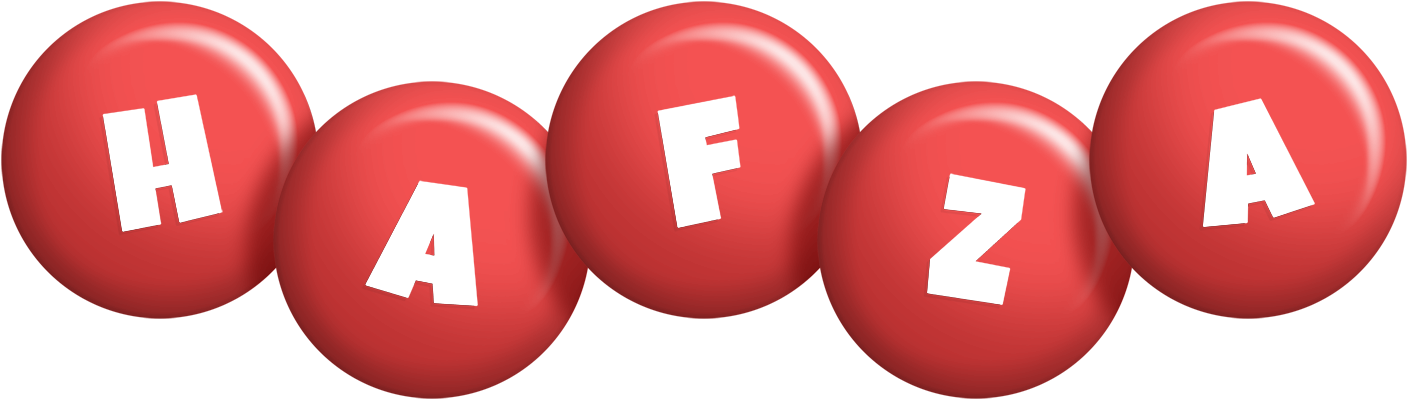 Hafza candy-red logo