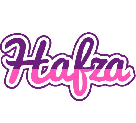 Hafza cheerful logo