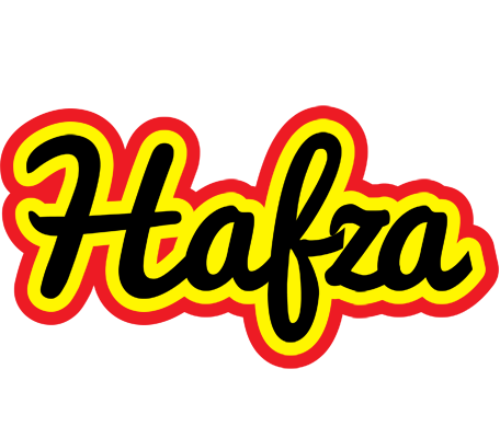 Hafza flaming logo